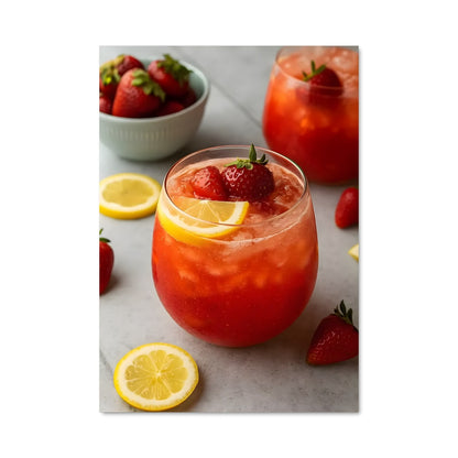 Poster Cocktail Fraîcheur