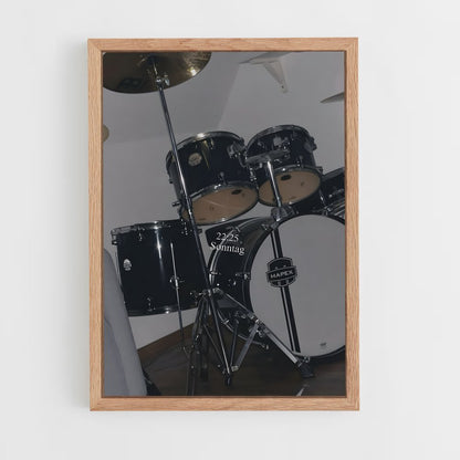 ap-drums-4 cadre Bois clair