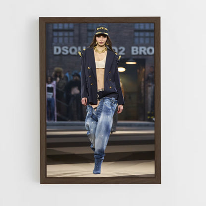 ap-dsquared2-3 cadre Bois foncé