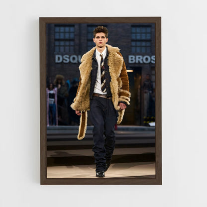 ap-dsquared2-7 cadre Bois foncé