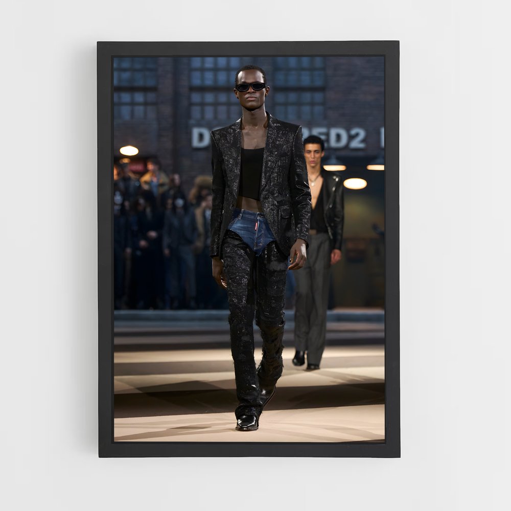 ap-dsquared2-8 cadre Noir