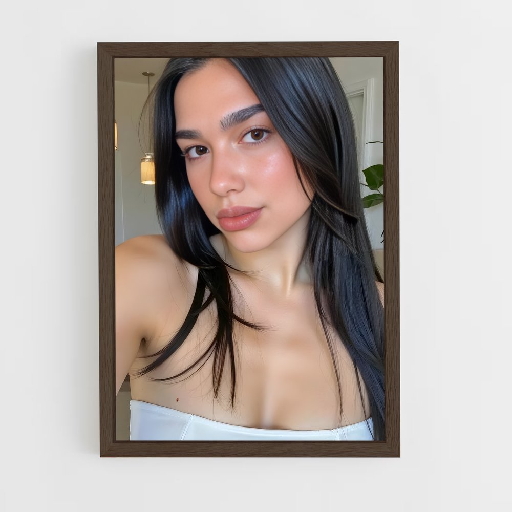 ap-dua lipa-1 cadre Bois foncé
