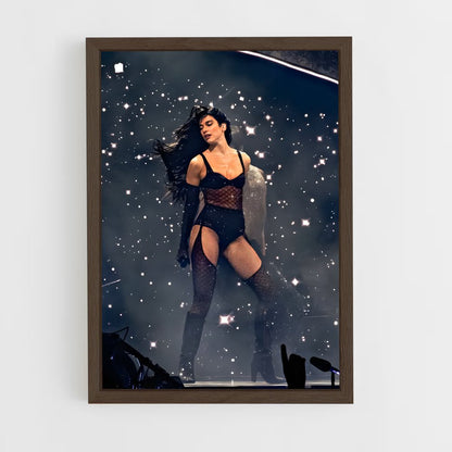 ap-dua lipa-6 cadre Bois foncé