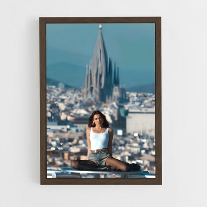 ap-dua lipa-8 cadre Bois foncé