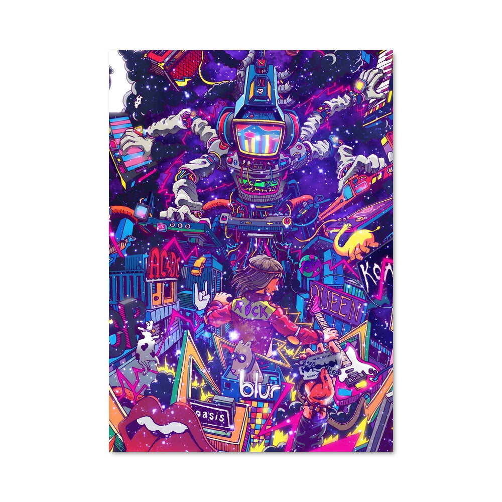 Poster Robotique Rythmique