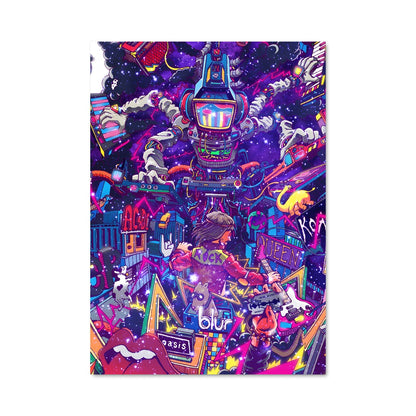 Poster Robotique Rythmique