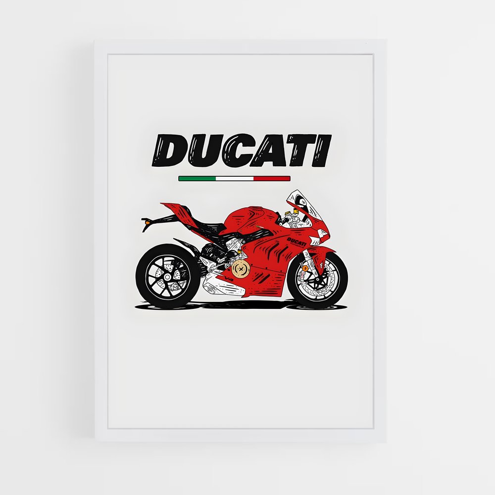 ap-ducati-1 cadre Blanc