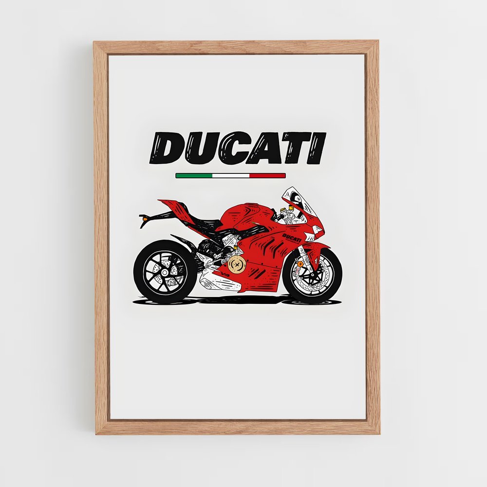 ap-ducati-1 cadre Bois clair