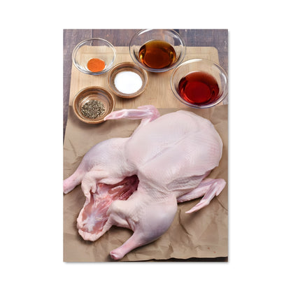 Poster Poulet Épicé