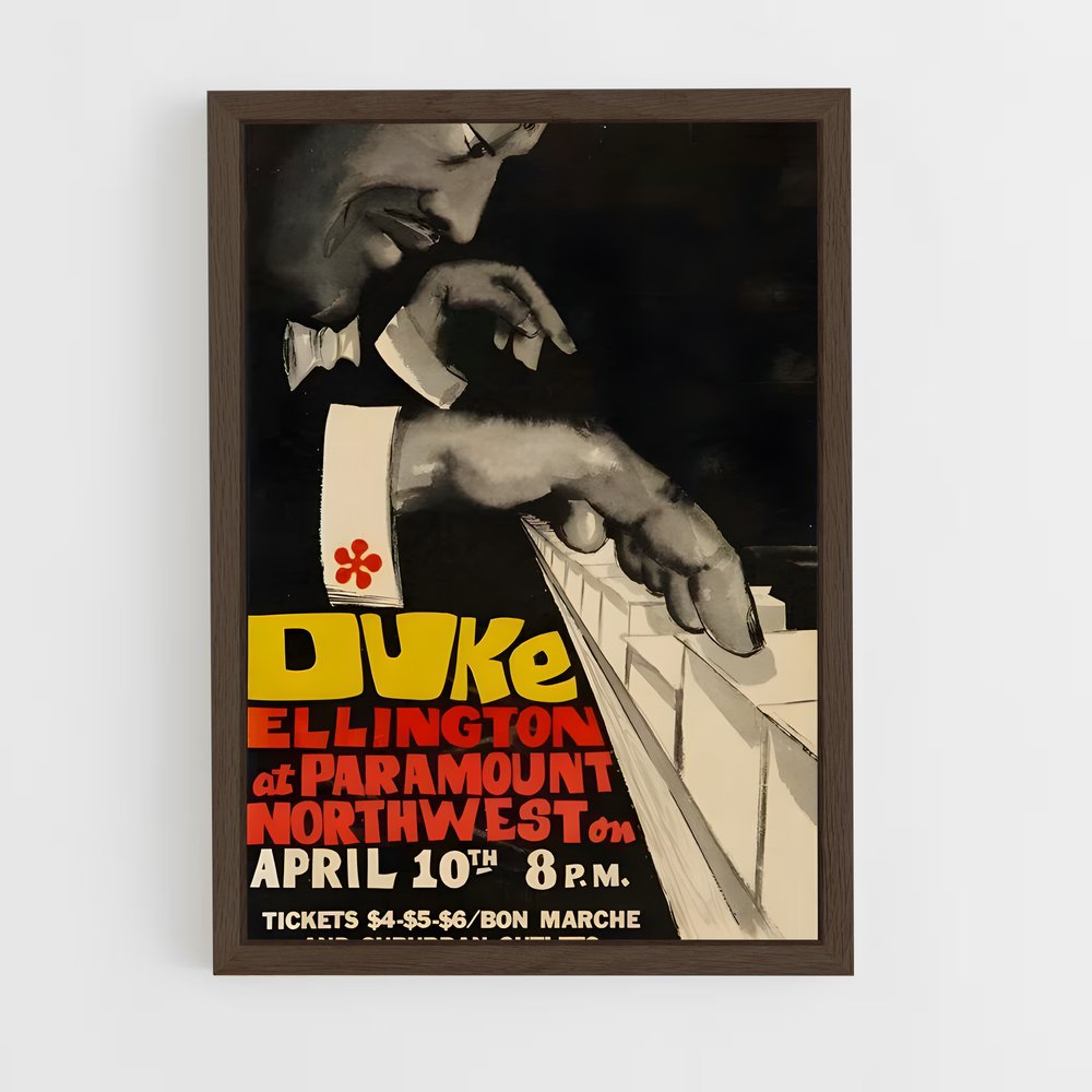ap-duke ellington-2 cadre Bois foncé