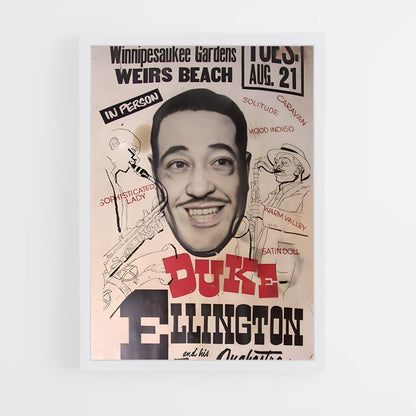 ap-duke ellington-3 cadre Blanc