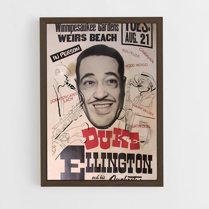 ap-duke ellington-3 cadre Bois foncé