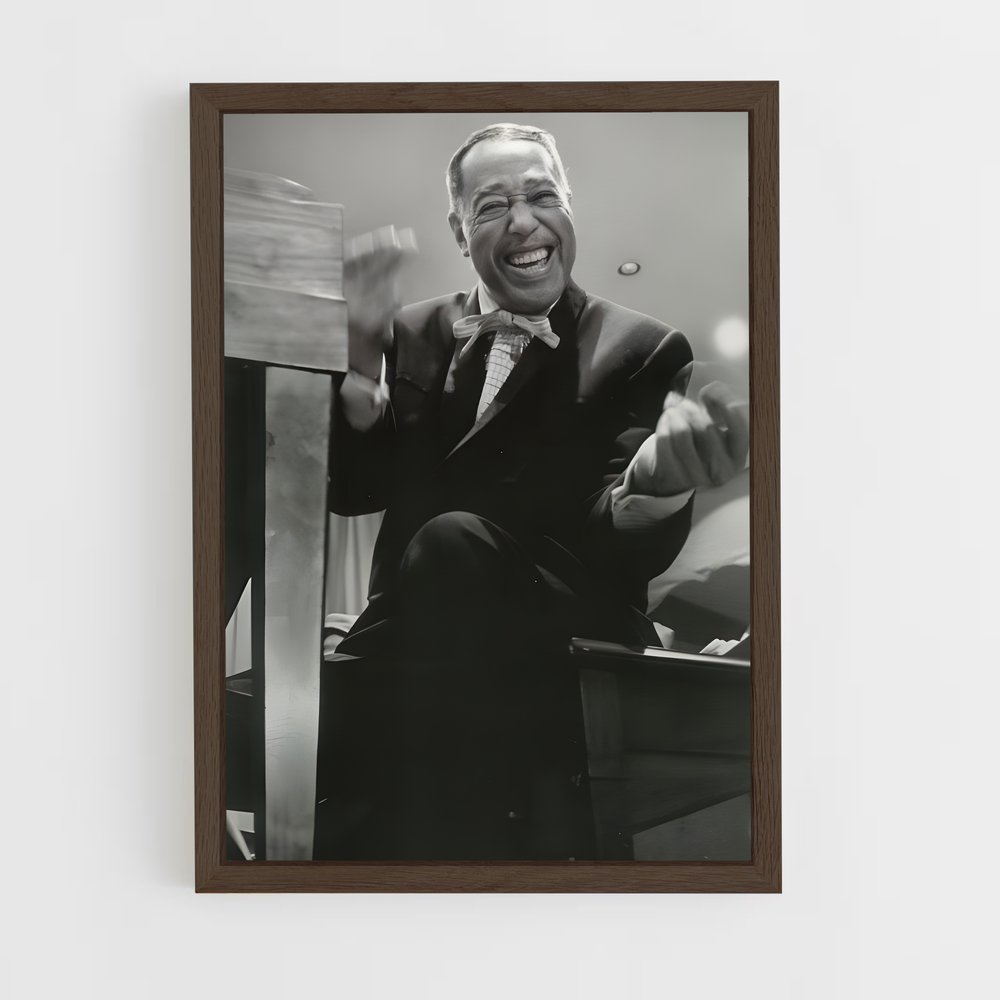 ap-duke ellington-4 cadre Bois foncé