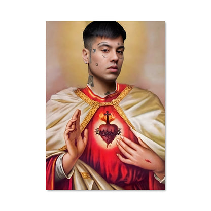 Poster Cœur Tatoué