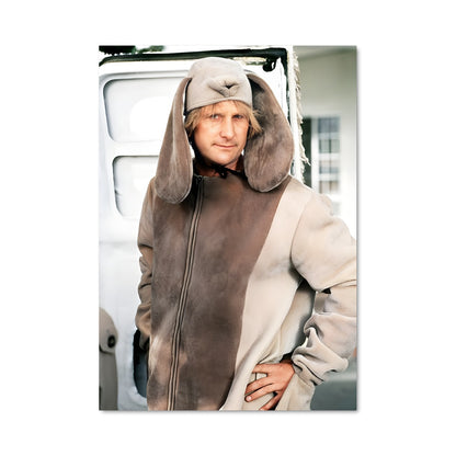 Poster Bunny on Wheels