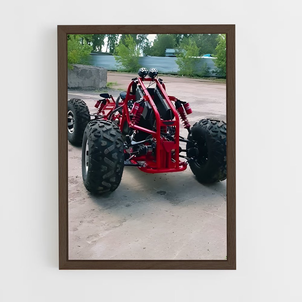 ap-dune buggy-1 cadre Bois foncé