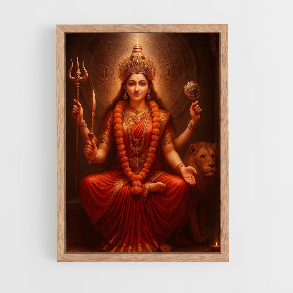ap-durga-11 cadre Bois clair