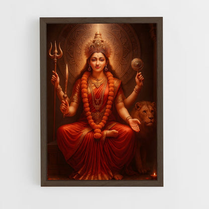 ap-durga-11 cadre Bois foncé