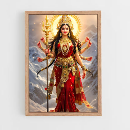 ap-durga-12 cadre Bois clair