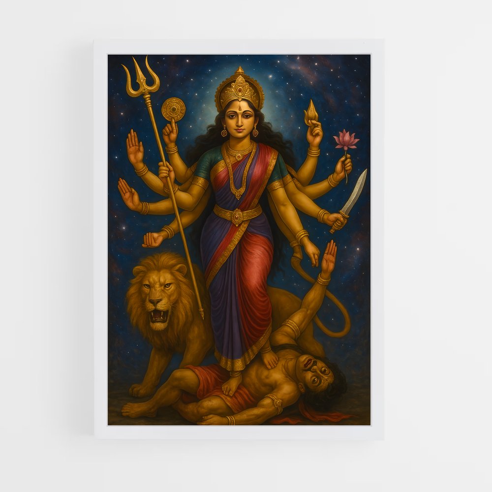 ap-durga-13 cadre Blanc