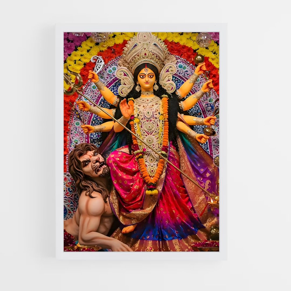 ap-durga-16 cadre Blanc