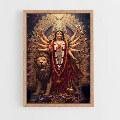 ap-durga-3 cadre Bois clair