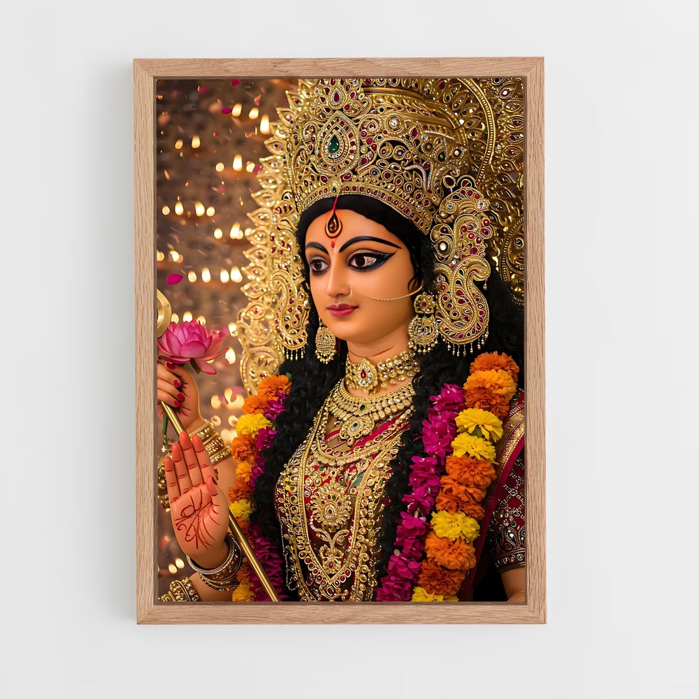 ap-durga-6 cadre Bois clair