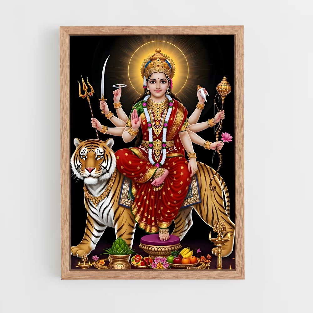 ap-durga-7 cadre Bois clair