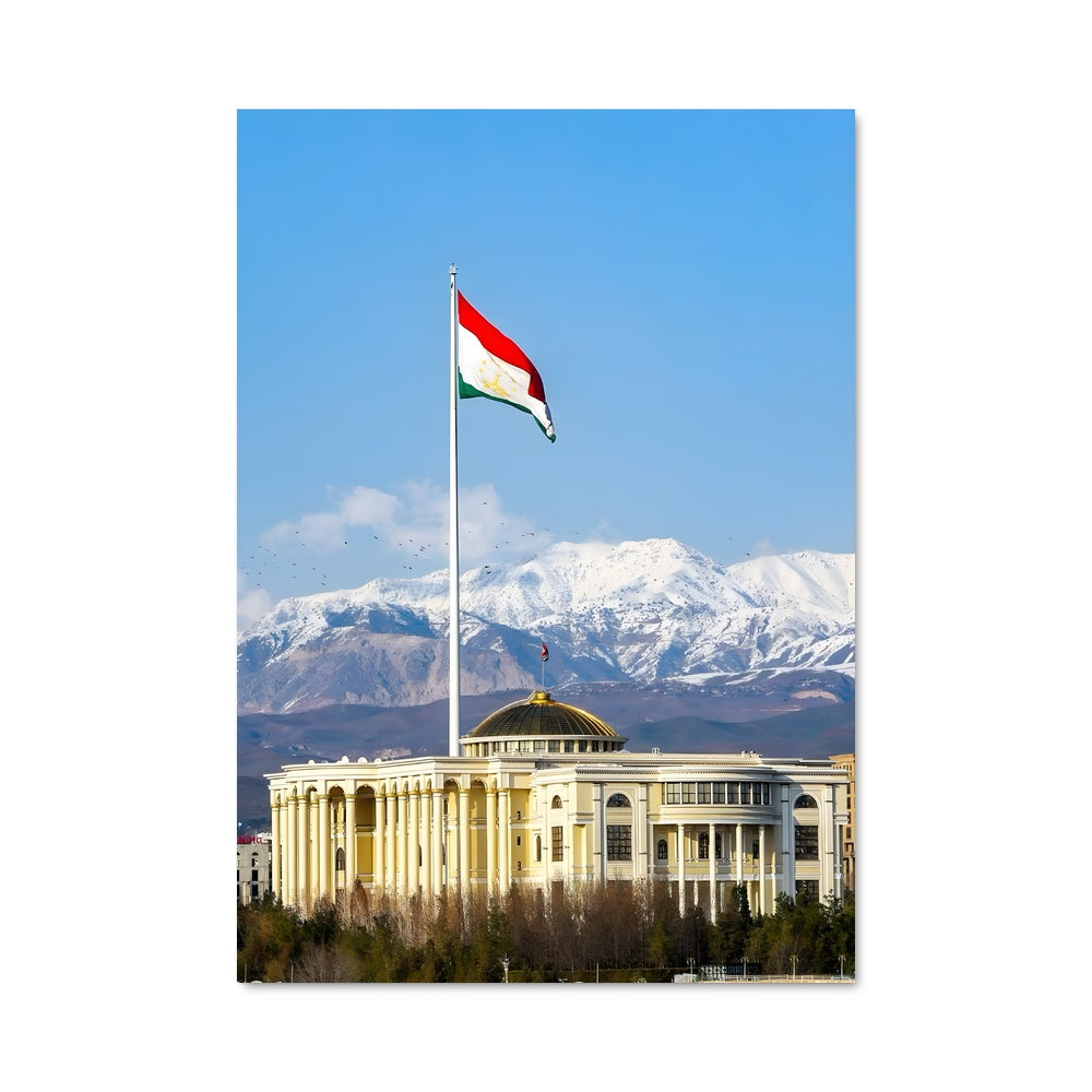 Poster Montagnes de Dushanbe