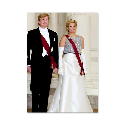 Poster Dutch royal family 2790