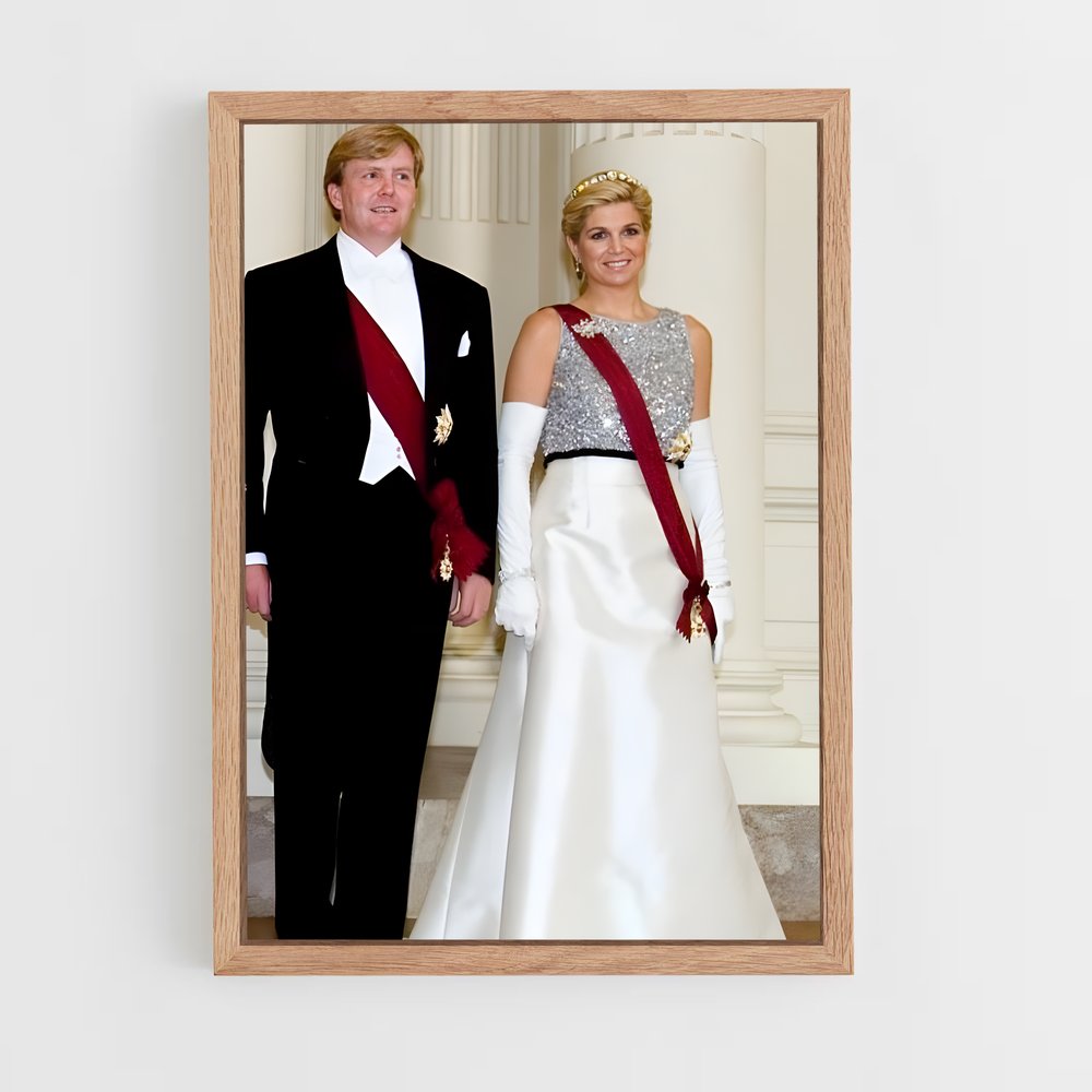 ap-dutch royal family-3 cadre Bois clair