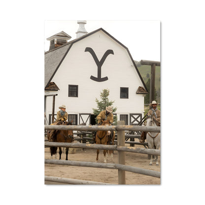 Poster Chevauchée au Dutton Ranch
