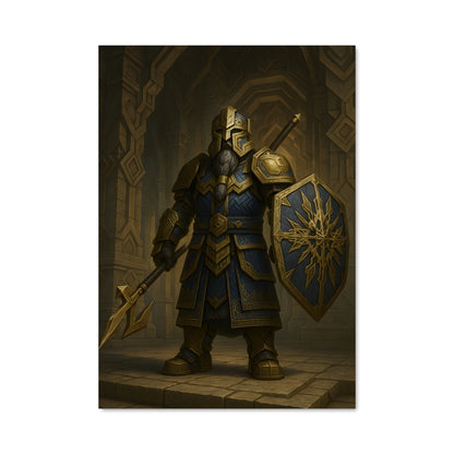 Poster Le Guerrier des Montagnes