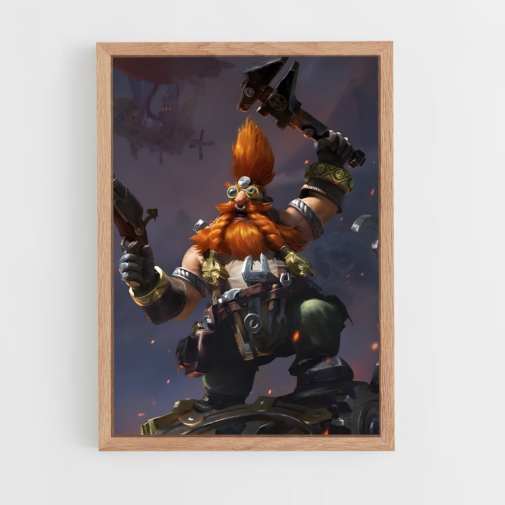 ap-dwarves-3 cadre Bois clair