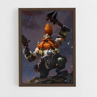 ap-dwarves-3 cadre Bois foncé