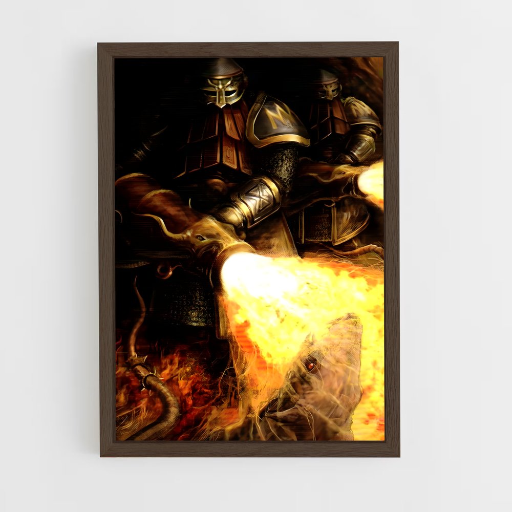 ap-dwarves-4 cadre Bois foncé