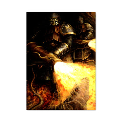 Poster Chevaliers Épiques