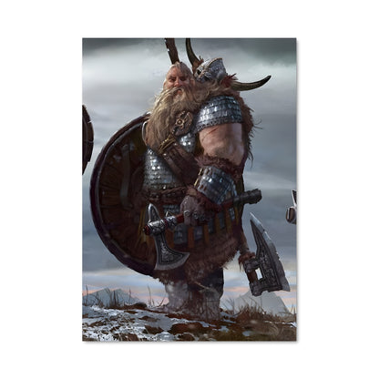 Poster Le Guerrier Cornu