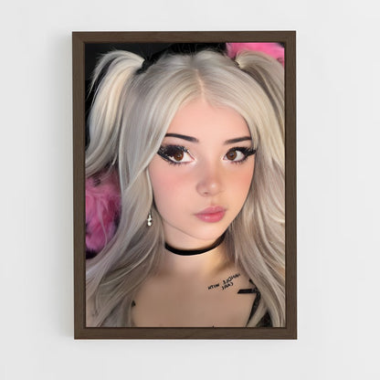 ap-e-girl-2 cadre Bois foncé