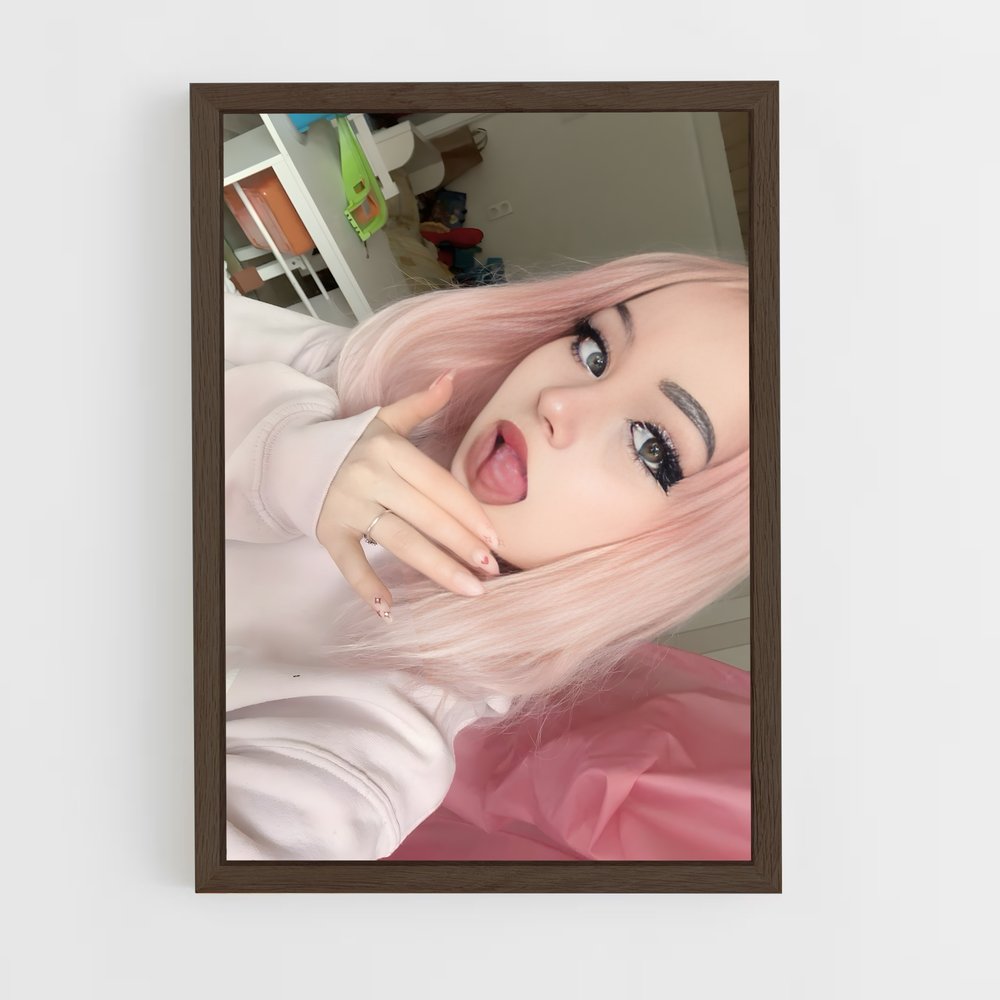 ap-e-girl-8 cadre Bois foncé