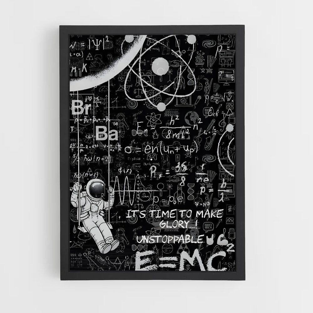 ap-e=mc2-2 cadre Noir