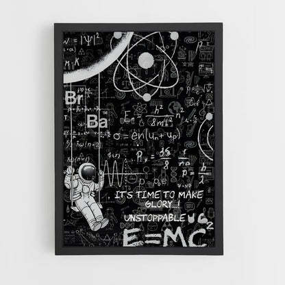 ap-e=mc2-2 cadre Noir