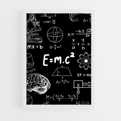 ap-e=mc2-3 cadre Blanc