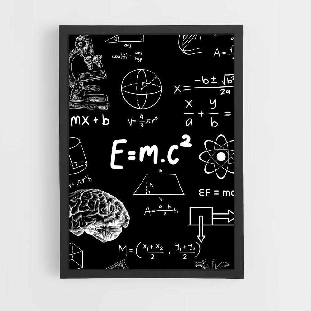 ap-e=mc2-3 cadre Noir
