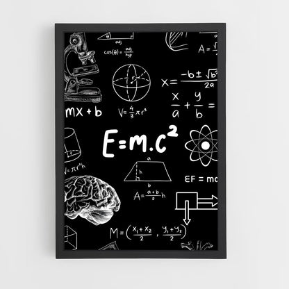 ap-e=mc2-3 cadre Noir