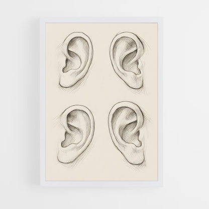 ap-ear-1 cadre Blanc