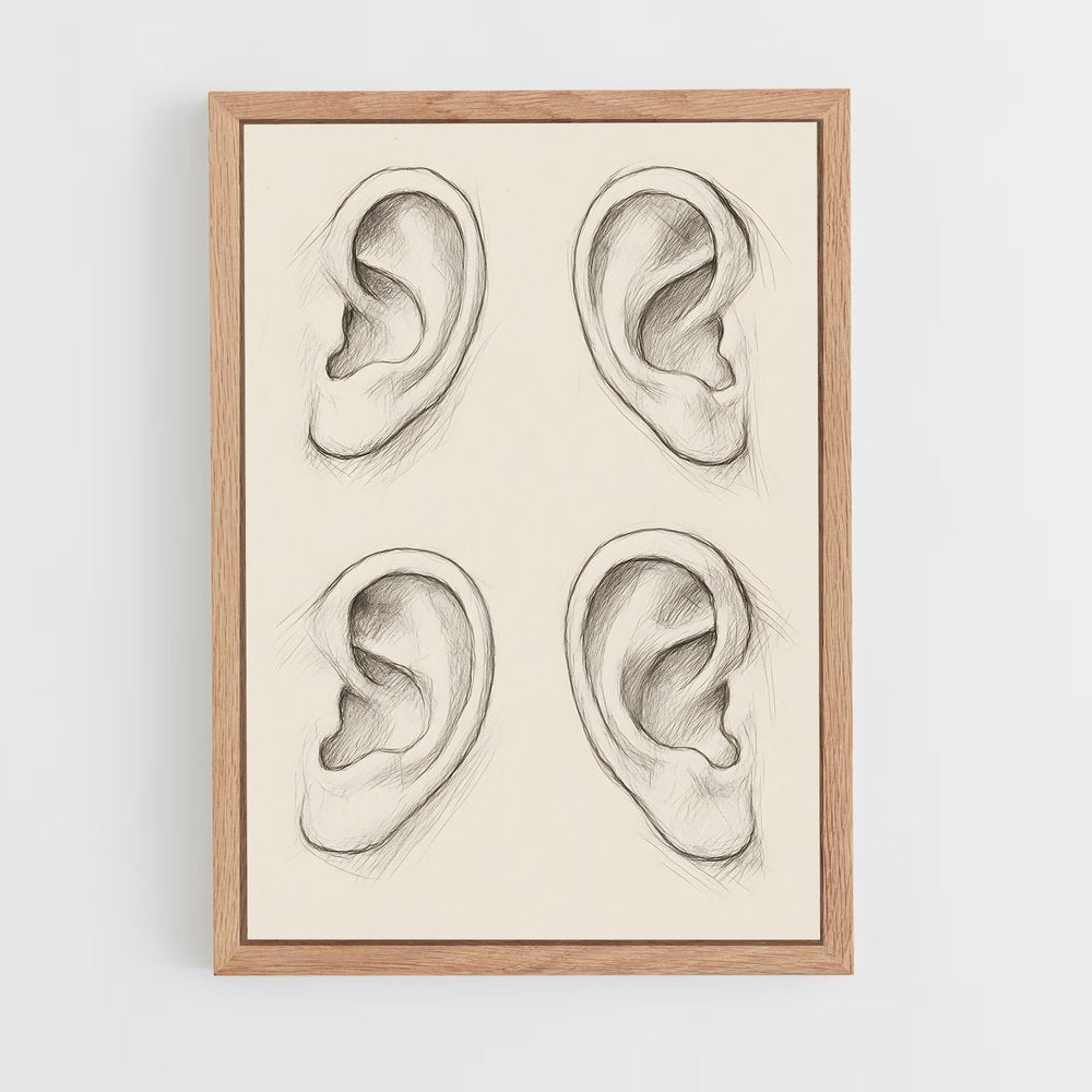 ap-ear-1 cadre Bois clair