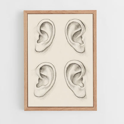 ap-ear-1 cadre Bois clair