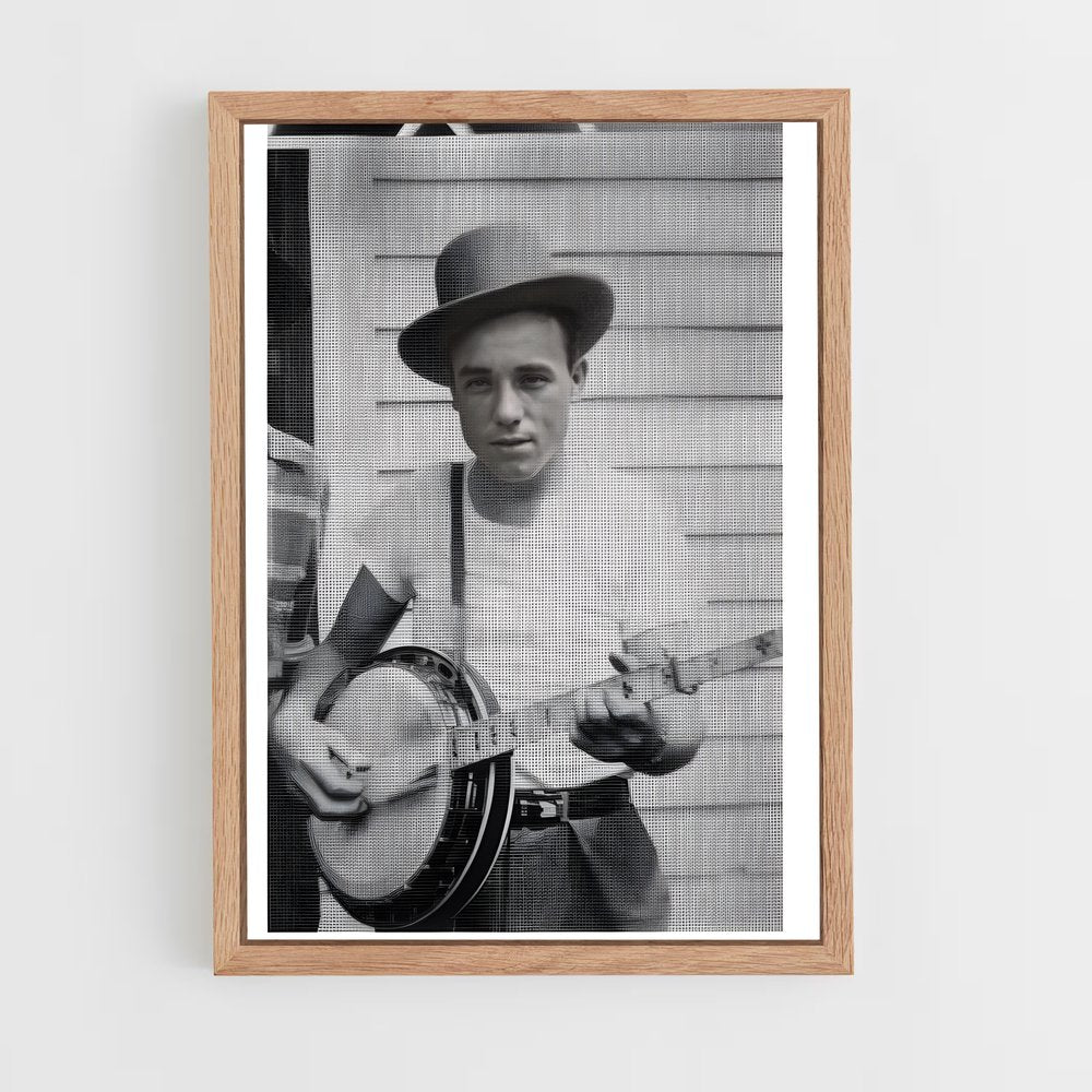 ap-earl scruggs-1 cadre Bois clair