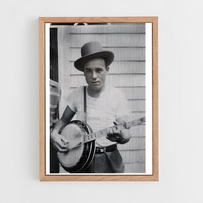 ap-earl scruggs-1 cadre Bois clair